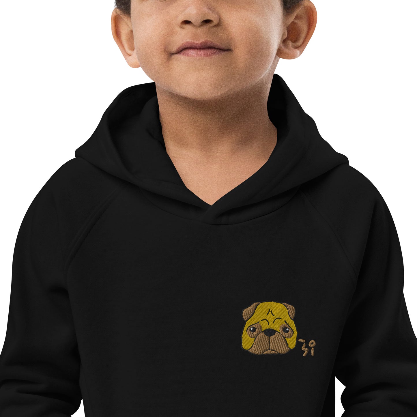 Pug Kids eco hoodie