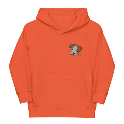 Jack Russell Terrier Kids eco hoodie