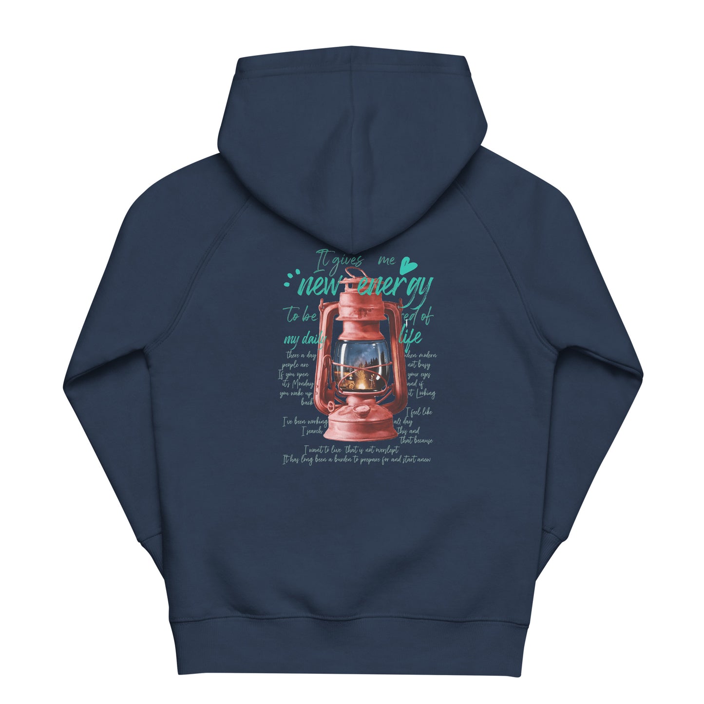 Camp lantern Kids eco hoodie