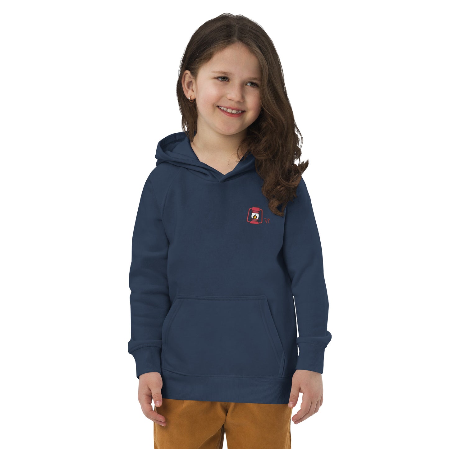 Camp lantern Kids eco hoodie