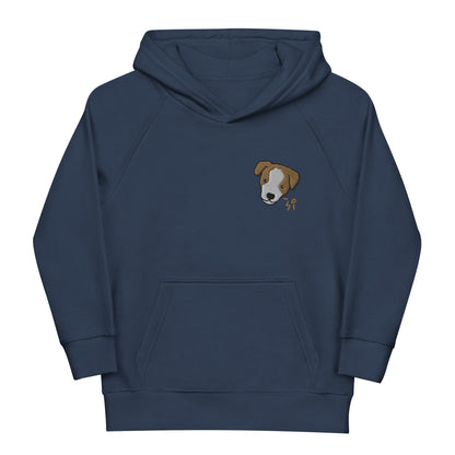 Jack Russell Terrier Kids eco hoodie