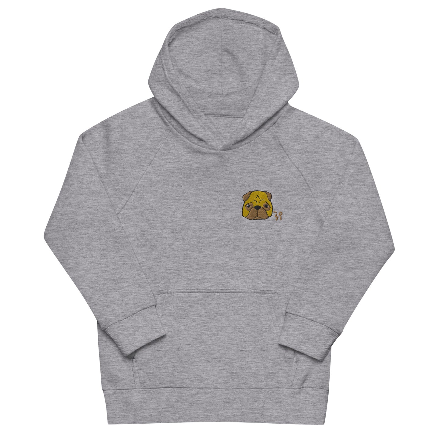 Pug Kids eco hoodie