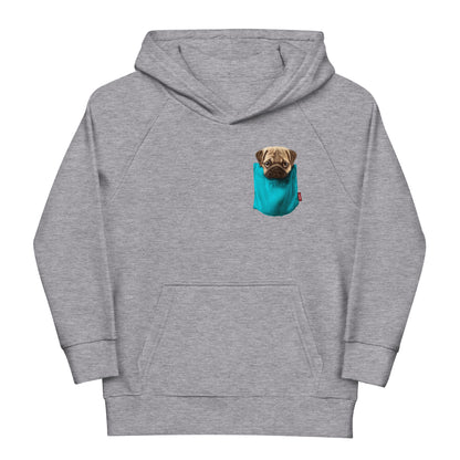 Pug Kids eco hoodie