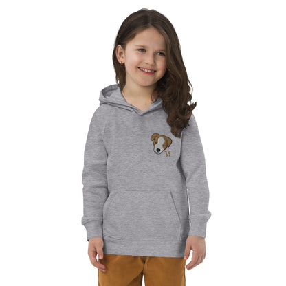 Jack Russell Terrier Kids eco hoodie