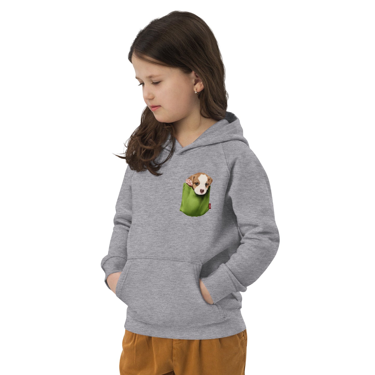 Jack Russell Terrier Kids eco hoodie