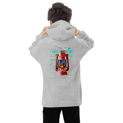 Camp lantern Kids fleece hoodie