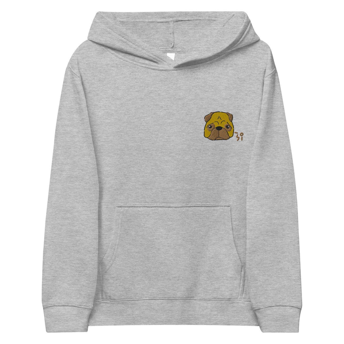 Pug Kids fleece hoodie