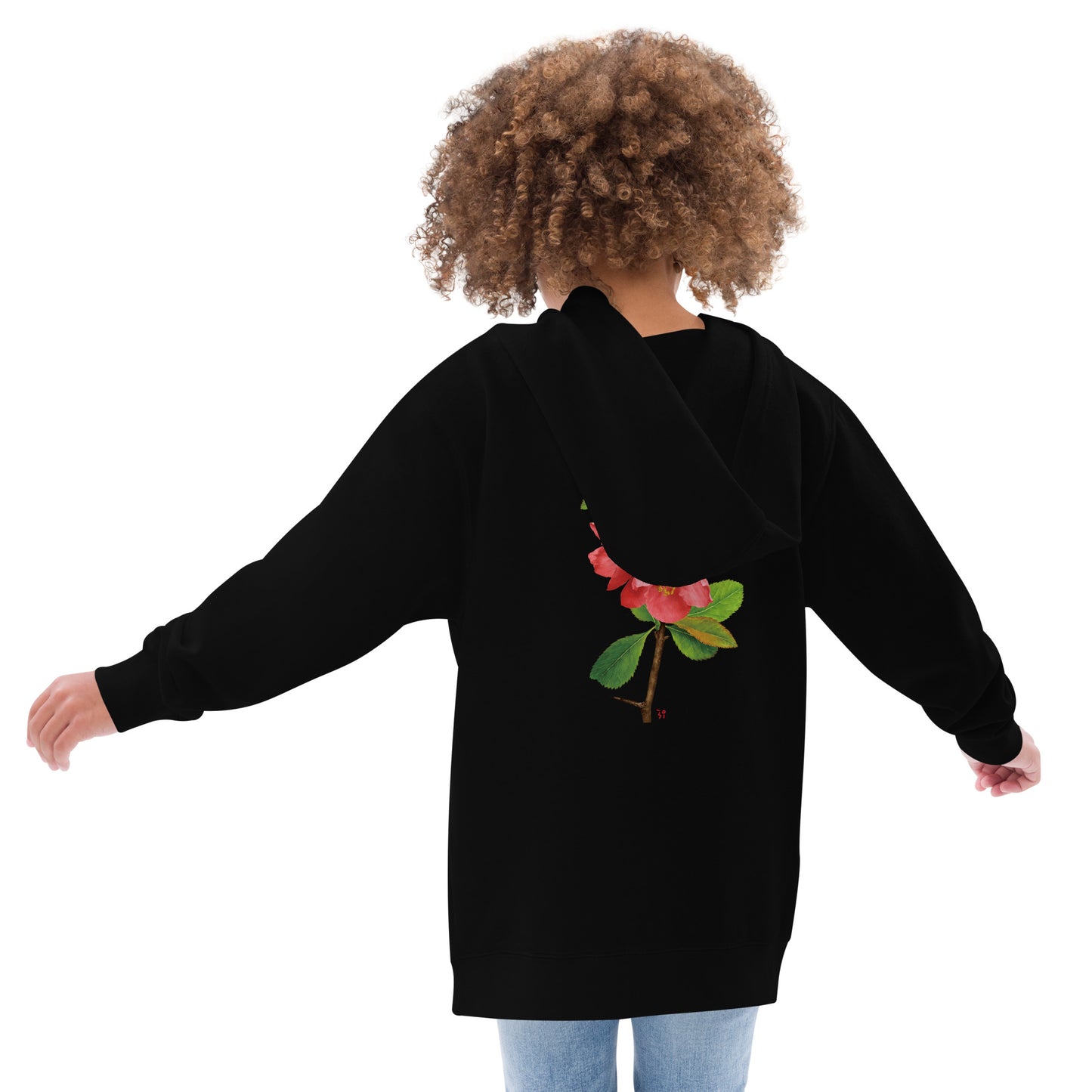 Chinese quince Kids fleece hoodie