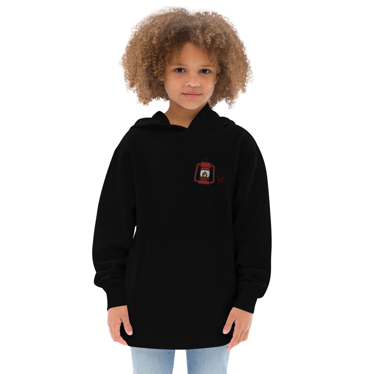 Camp lantern Kids fleece hoodie