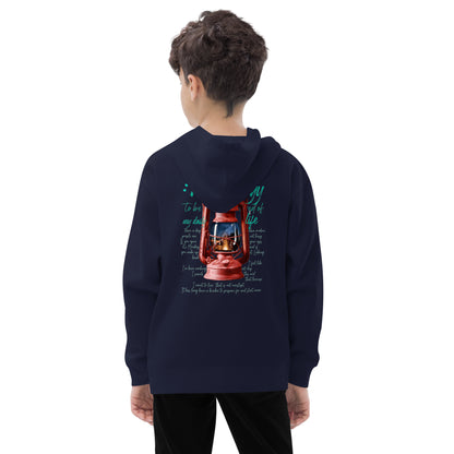 Camp lantern Kids fleece hoodie