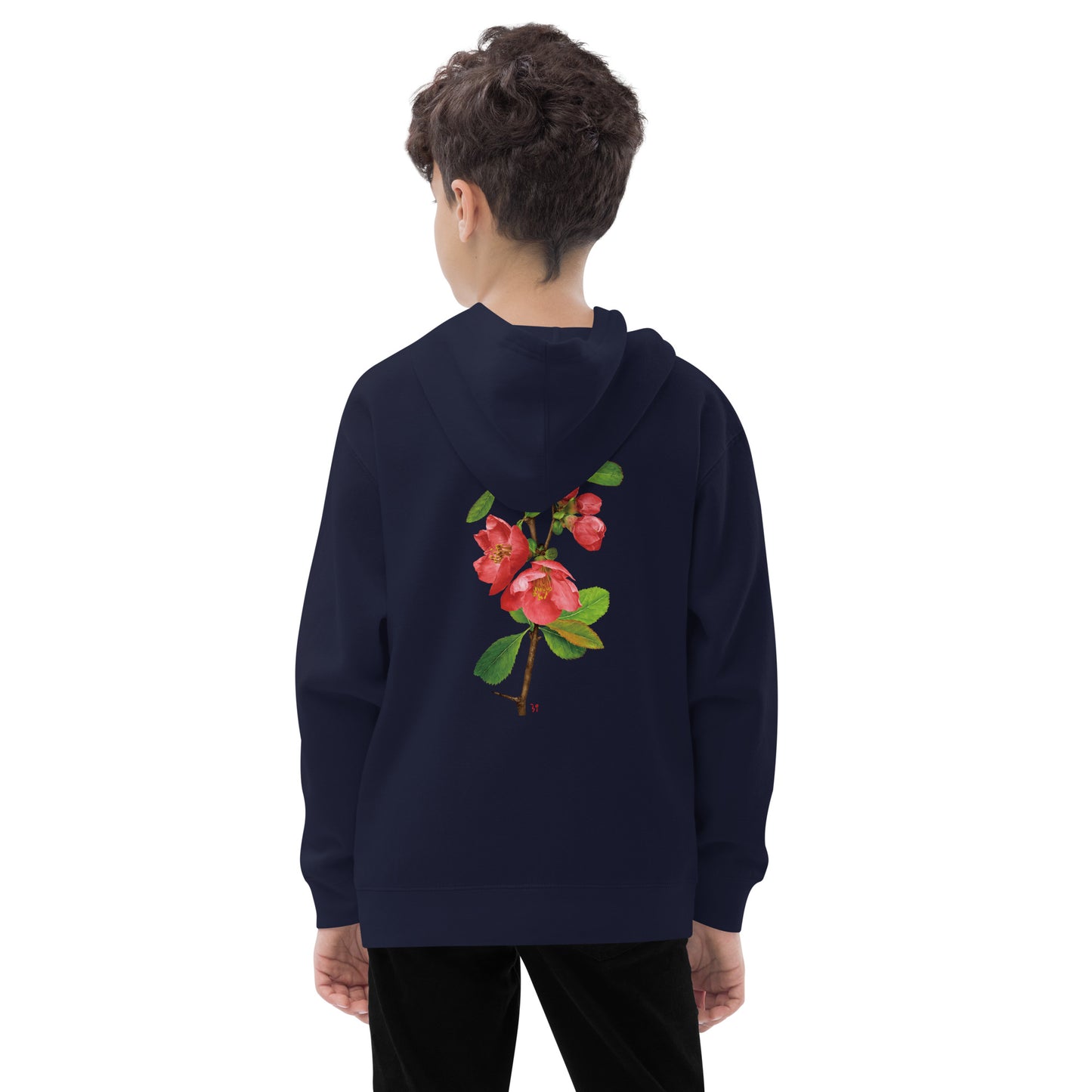 Chinese quince Kids fleece hoodie