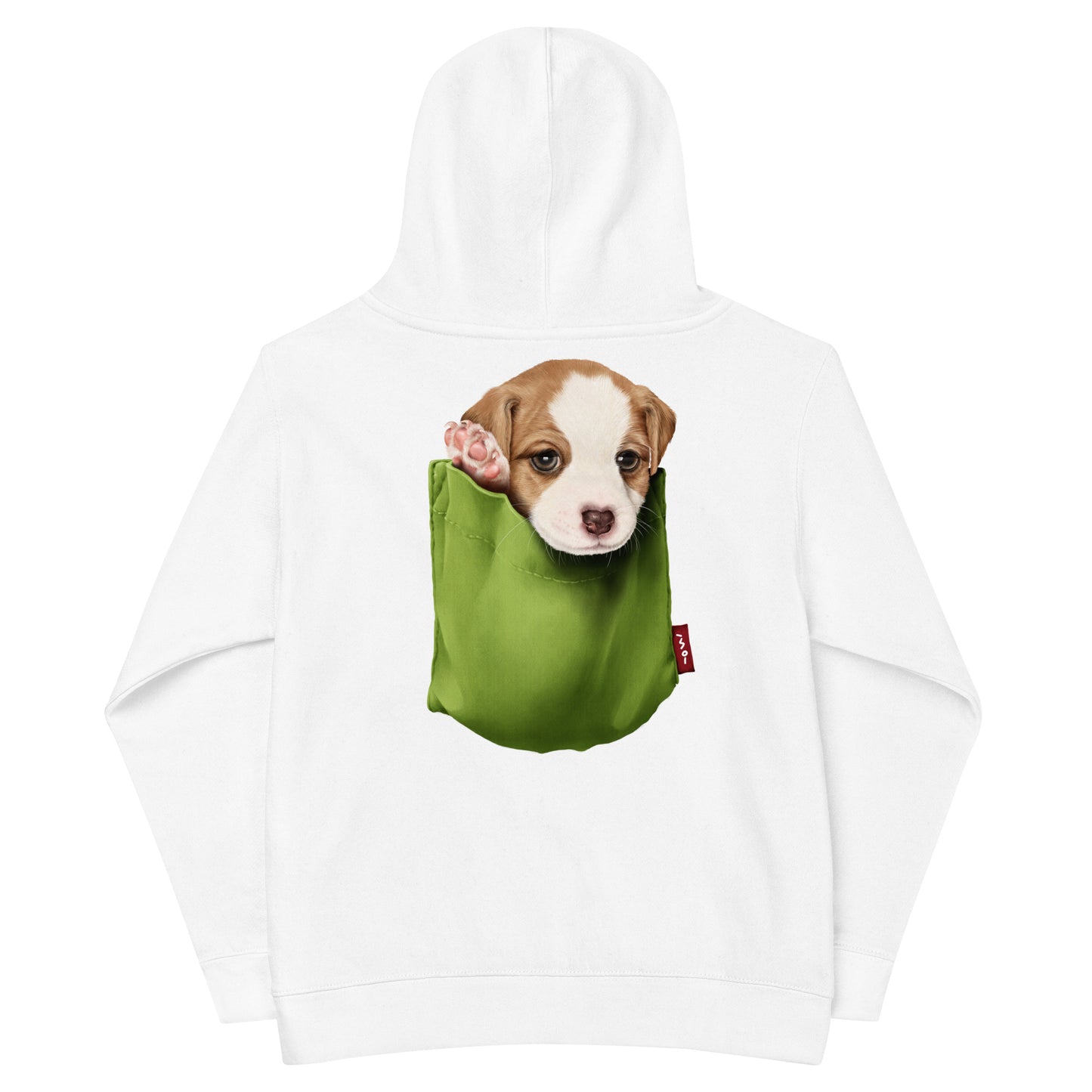 Jack Russell Terrier Kids fleece hoodie