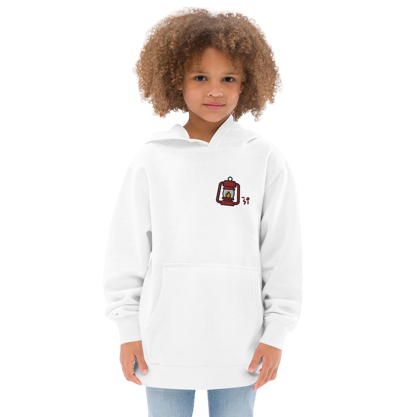 Camp lantern Kids fleece hoodie