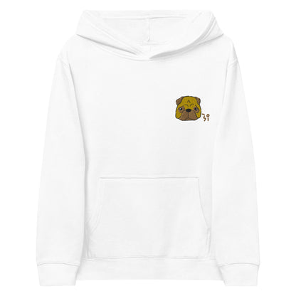 Pug Kids fleece hoodie