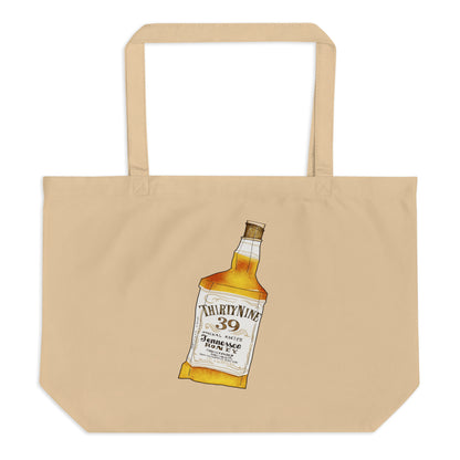 Whiskey Large organic tote bag