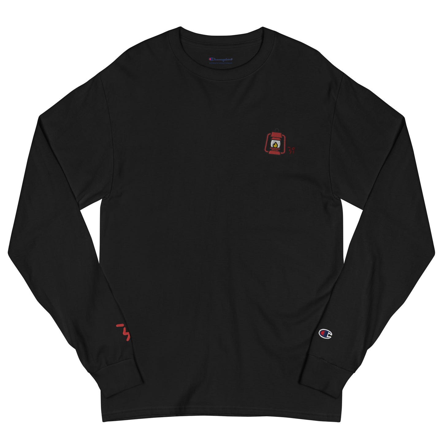 Camp lantern Men's Champion Long Sleeve Shirt