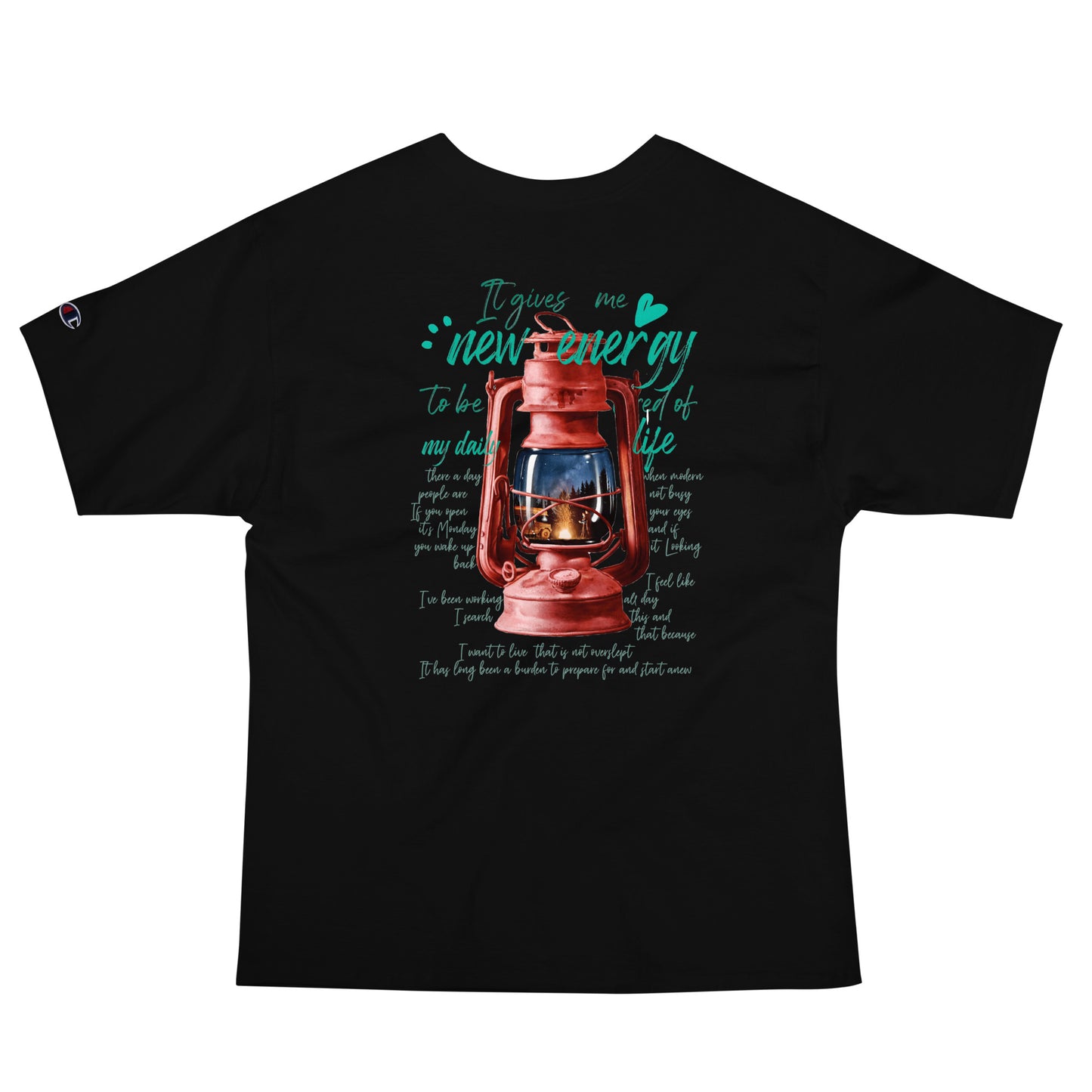 Camp lantern Men's Champion T-Shirt