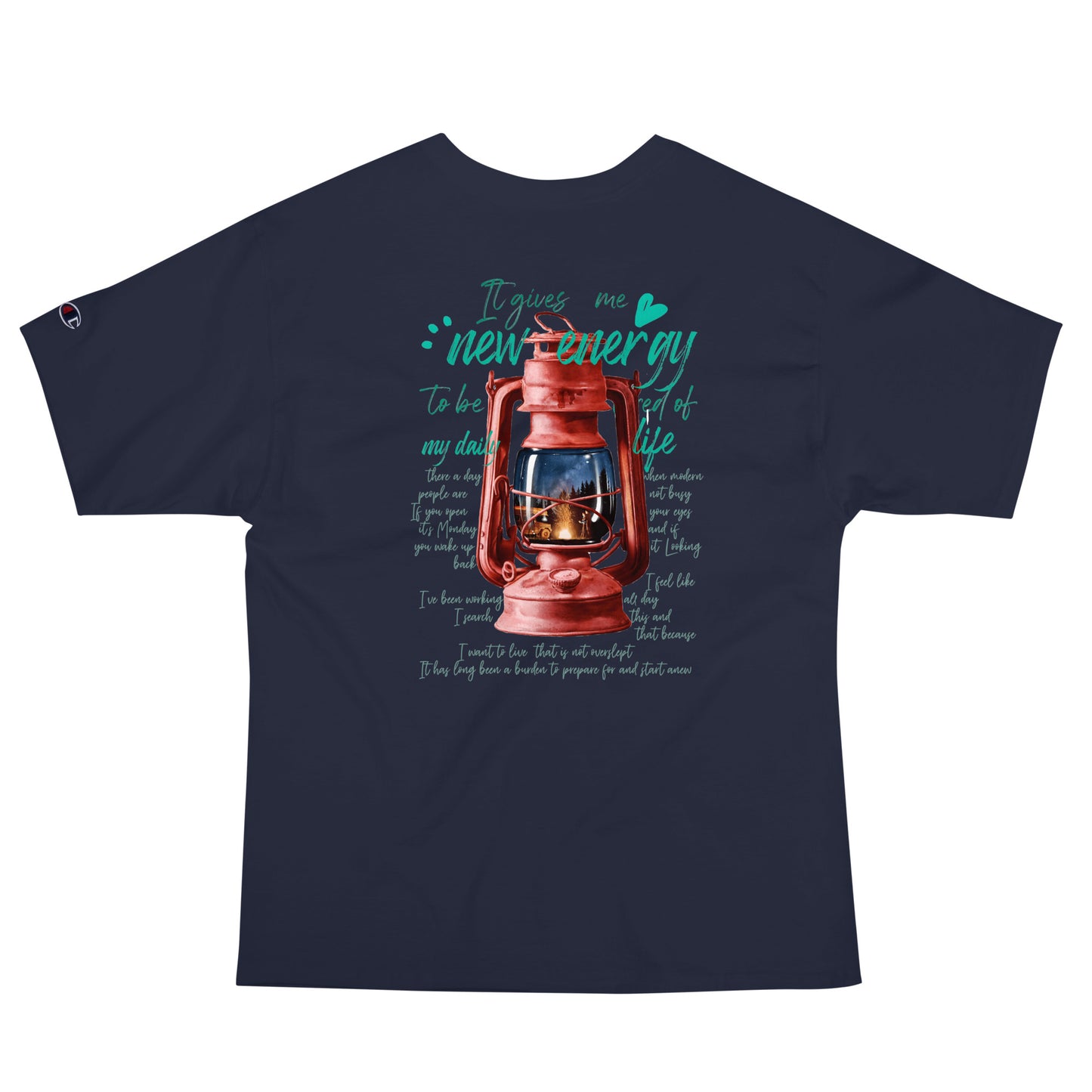 Camp lantern Men's Champion T-Shirt