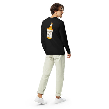 Whiskey Long Sleeve Fitted Crew