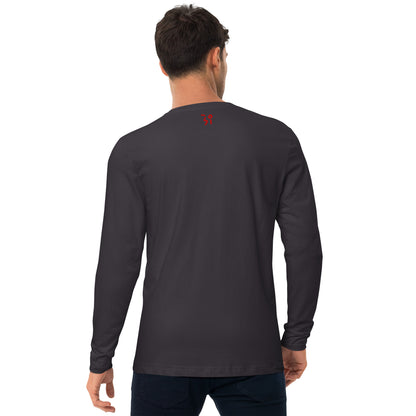 Chinese quince Long Sleeve Fitted Crew