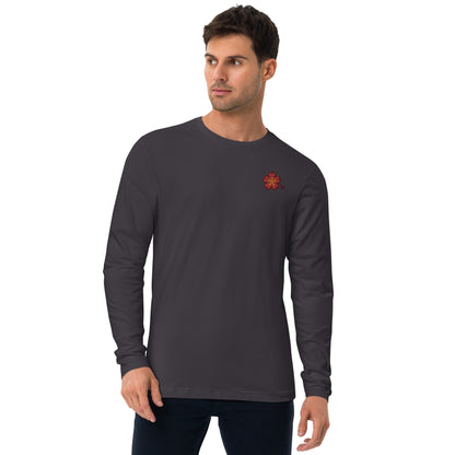 Chinese quince Long Sleeve Fitted Crew