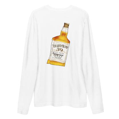 Whiskey Long Sleeve Fitted Crew