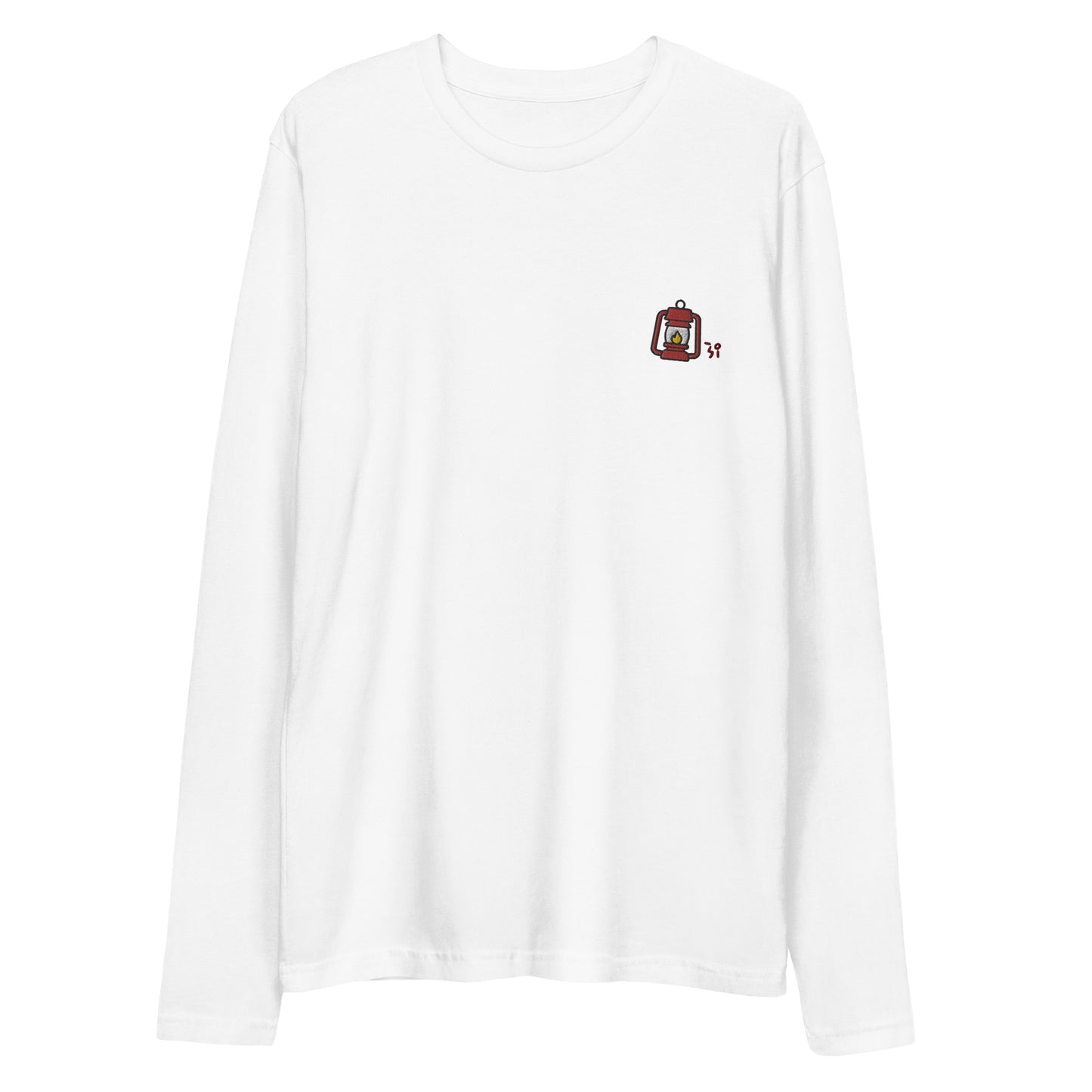 Camp lantern Long Sleeve Fitted Crew