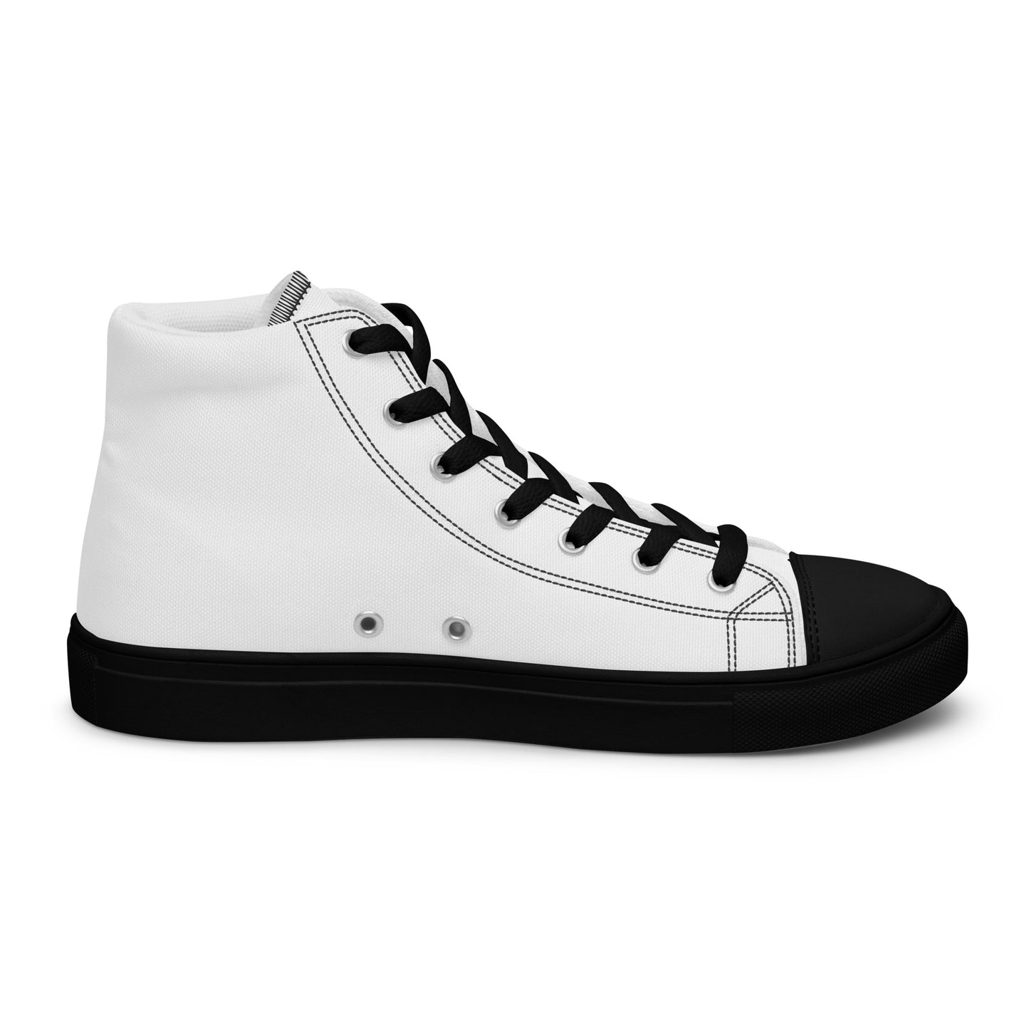 Chinese quince Men’s high top canvas shoes