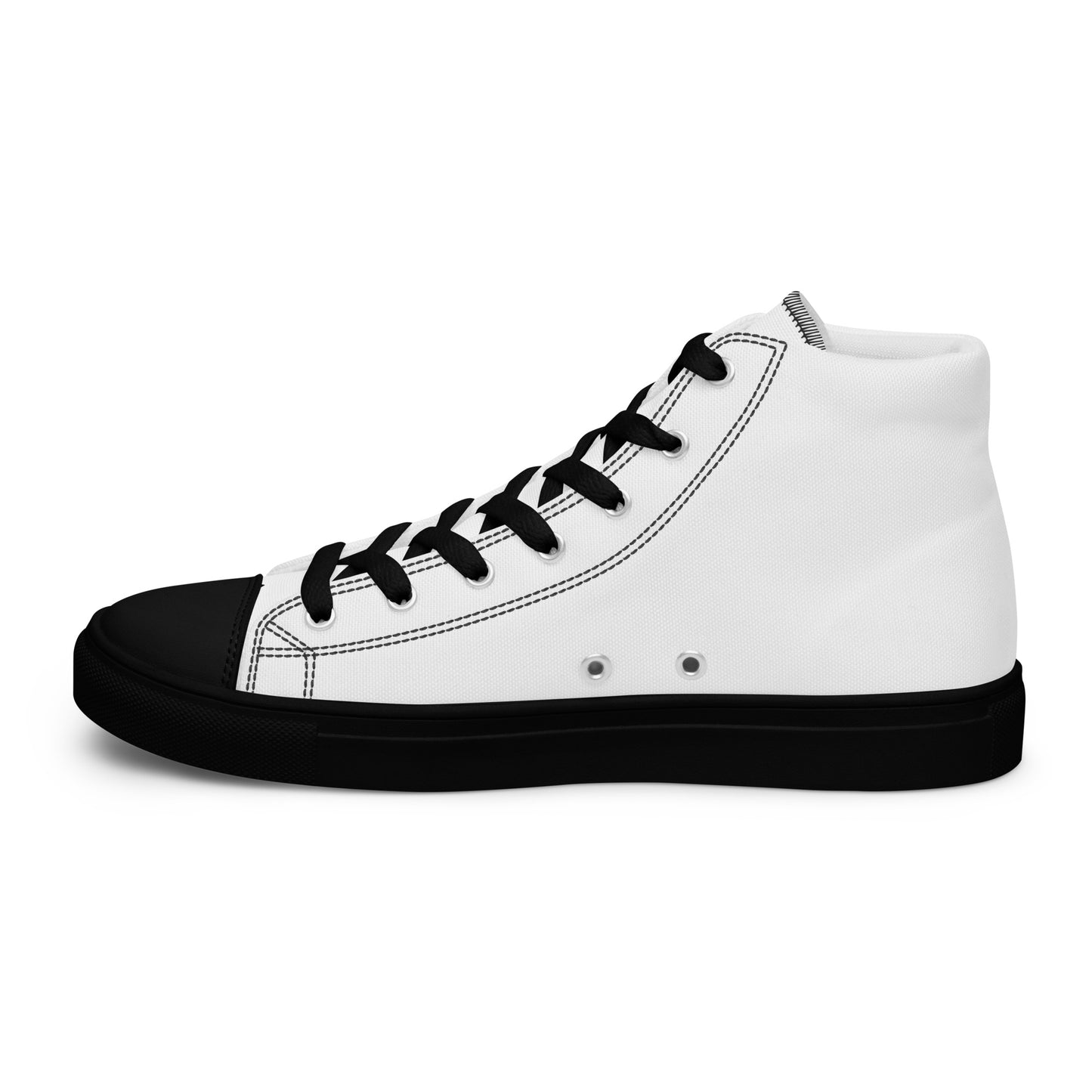 Chinese quince Men’s high top canvas shoes