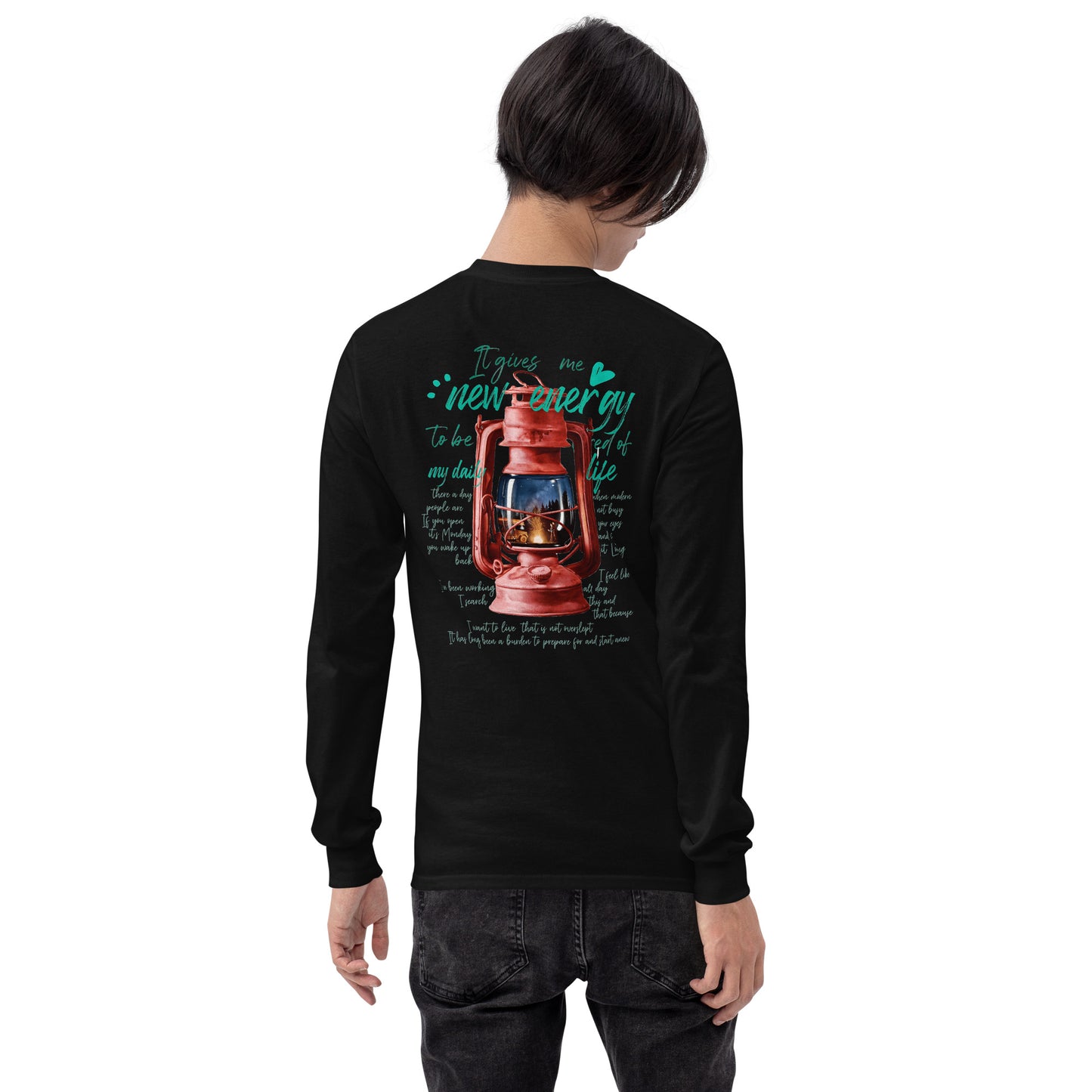 Camp lantern Men’s Long Sleeve Shirt