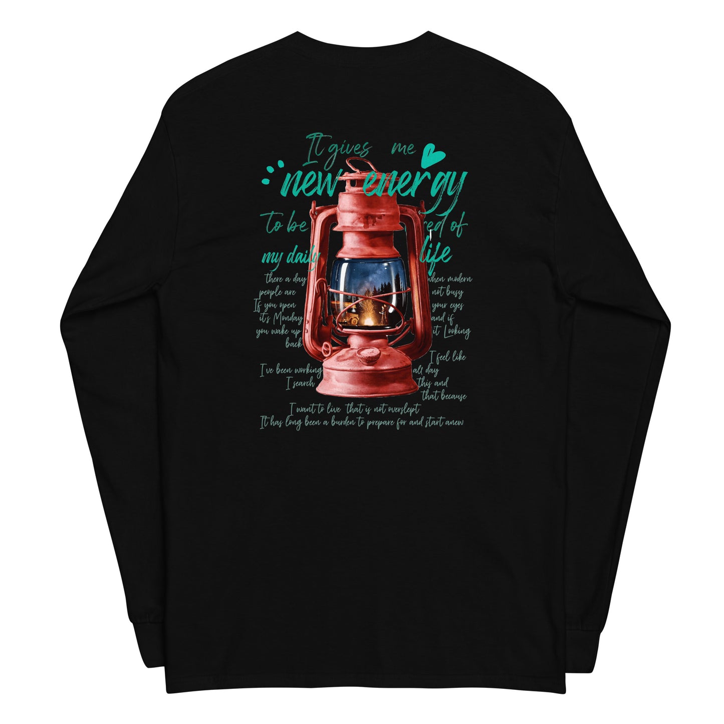 Camp lantern Men’s Long Sleeve Shirt