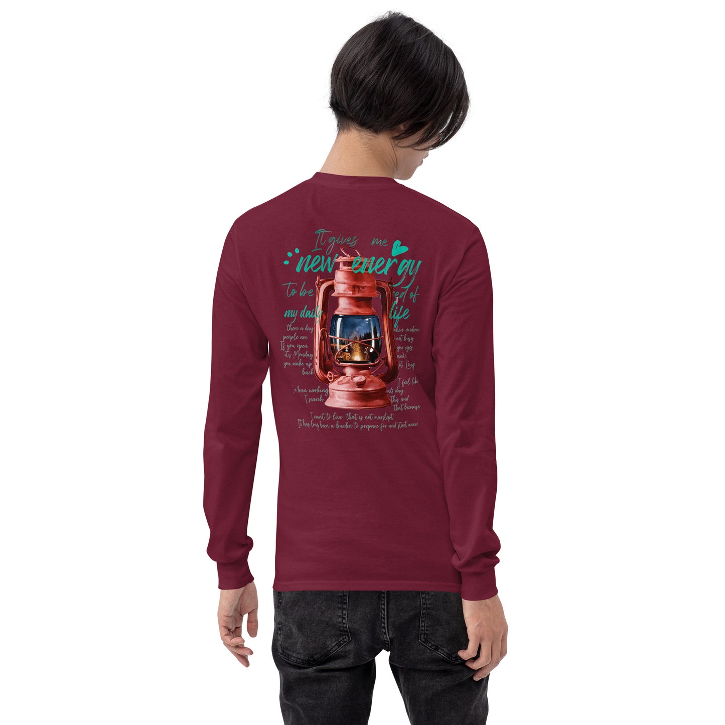 Camp lantern Men’s Long Sleeve Shirt