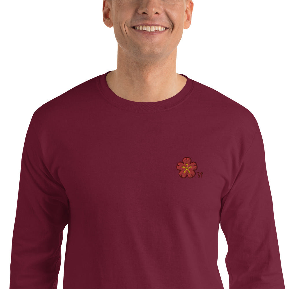 Chinese quince Men’s Long Sleeve Shirt