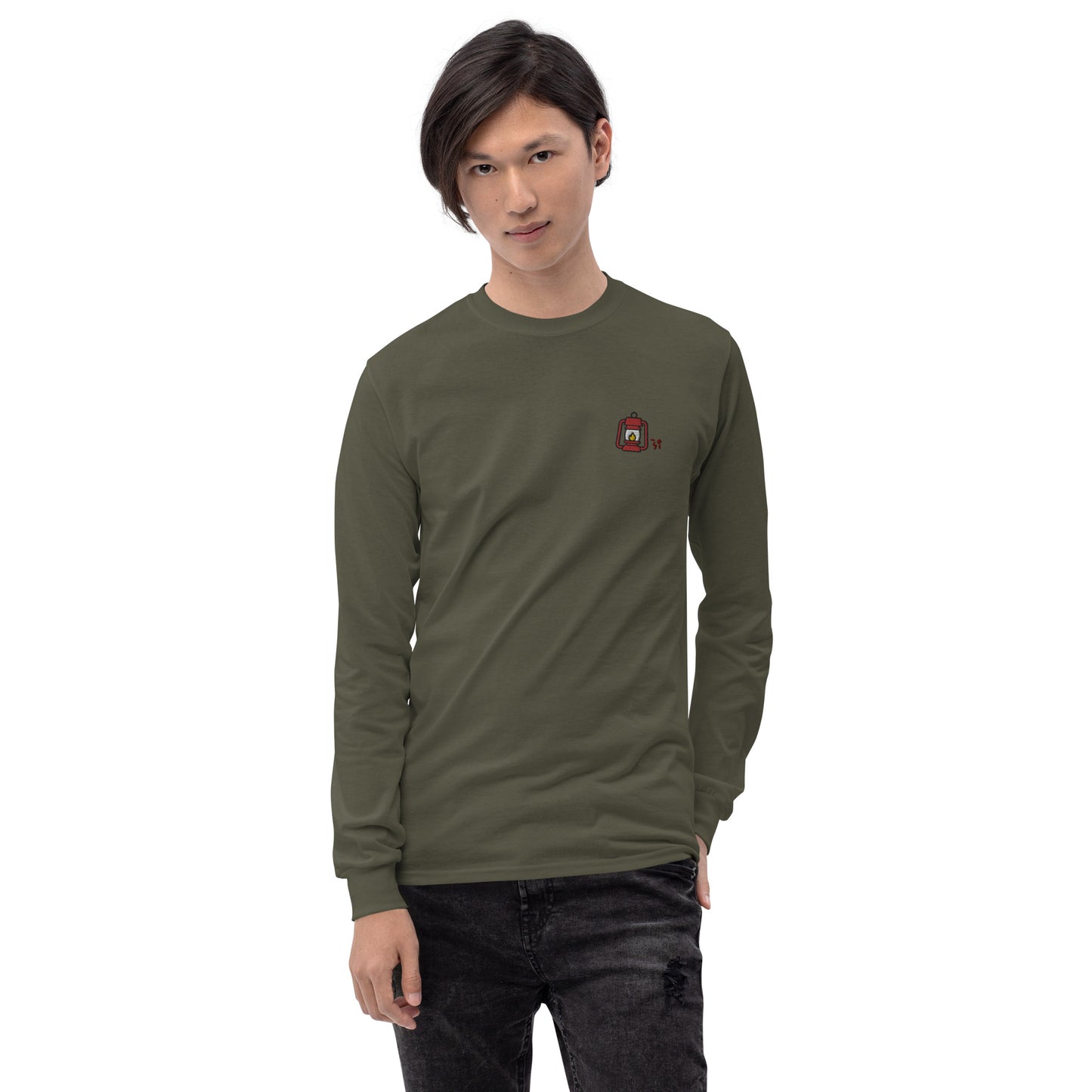 Camp lantern Men’s Long Sleeve Shirt