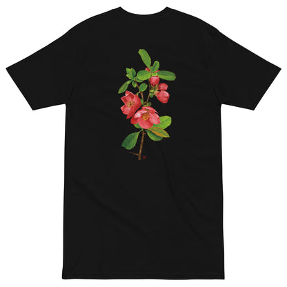 Chinese quince Men’s premium heavyweight tee