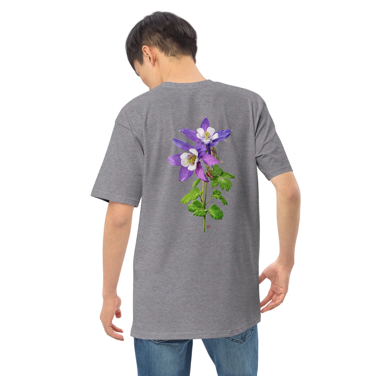 Columbine Men’s premium heavyweight tee