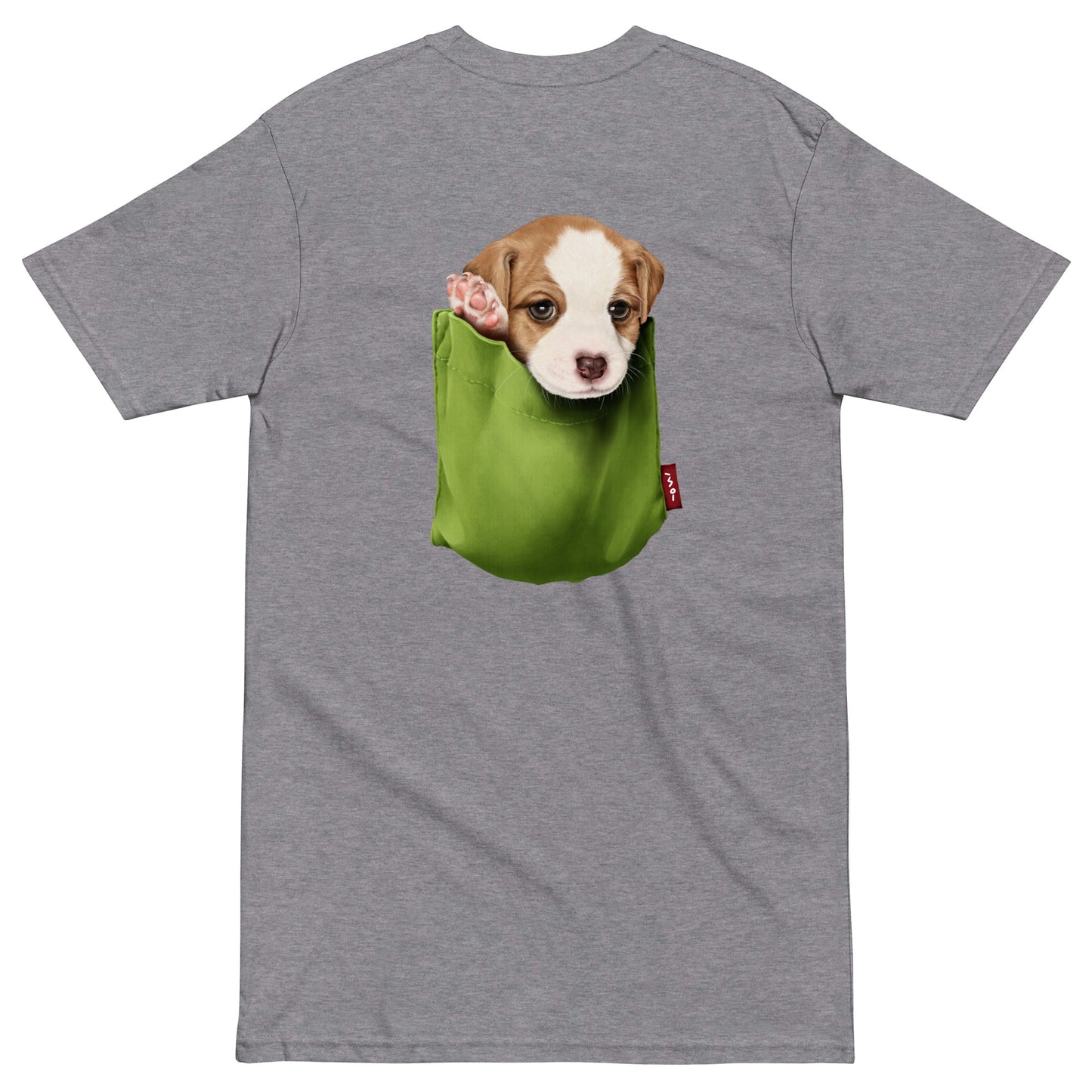 Jack Russell Terrier Men’s premium heavyweight tee