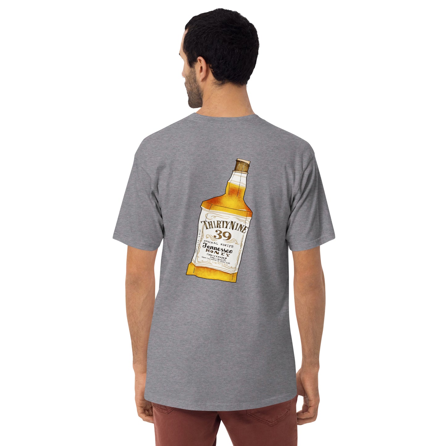 Whiskey Men’s premium heavyweight tee