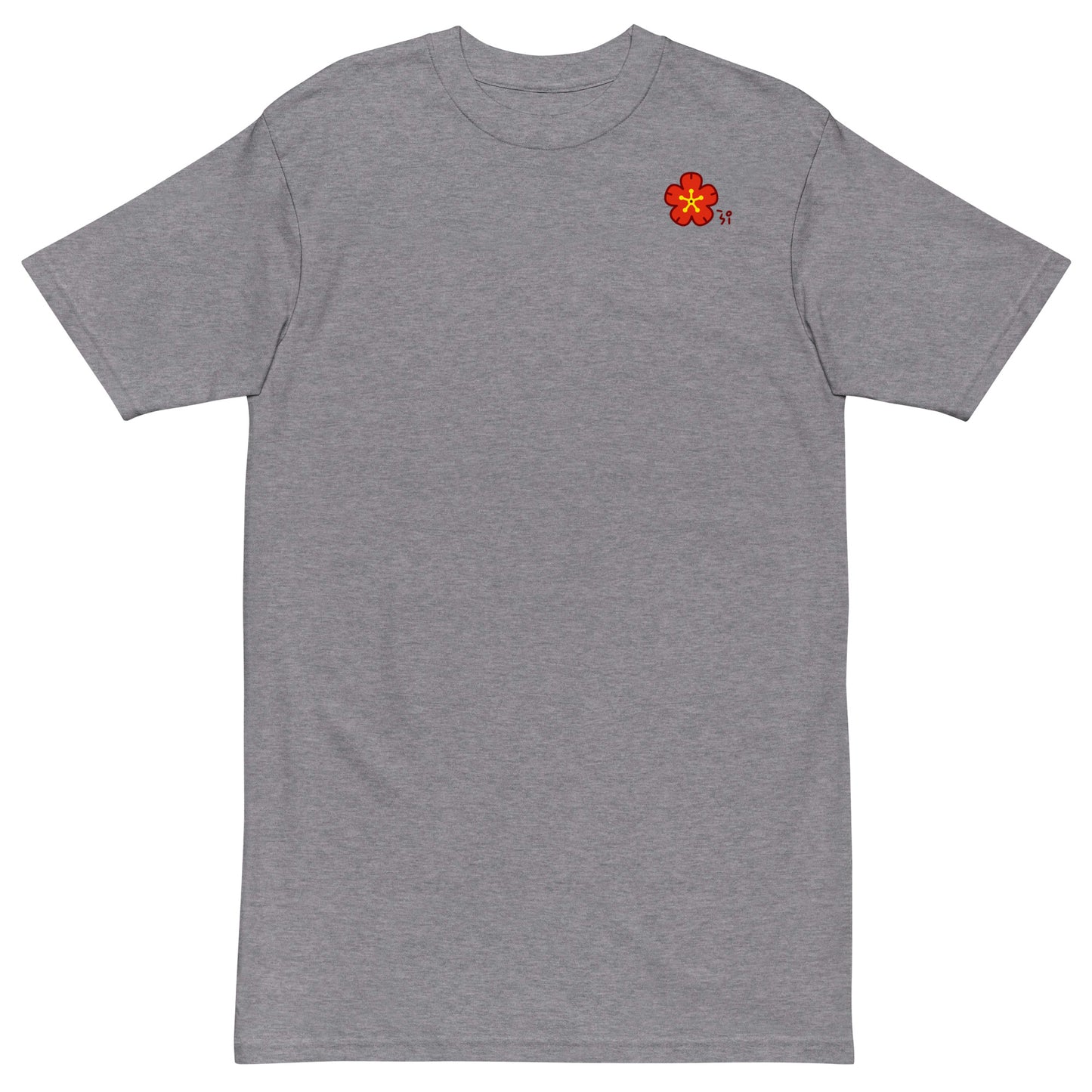 Chinese quince Men’s premium heavyweight tee