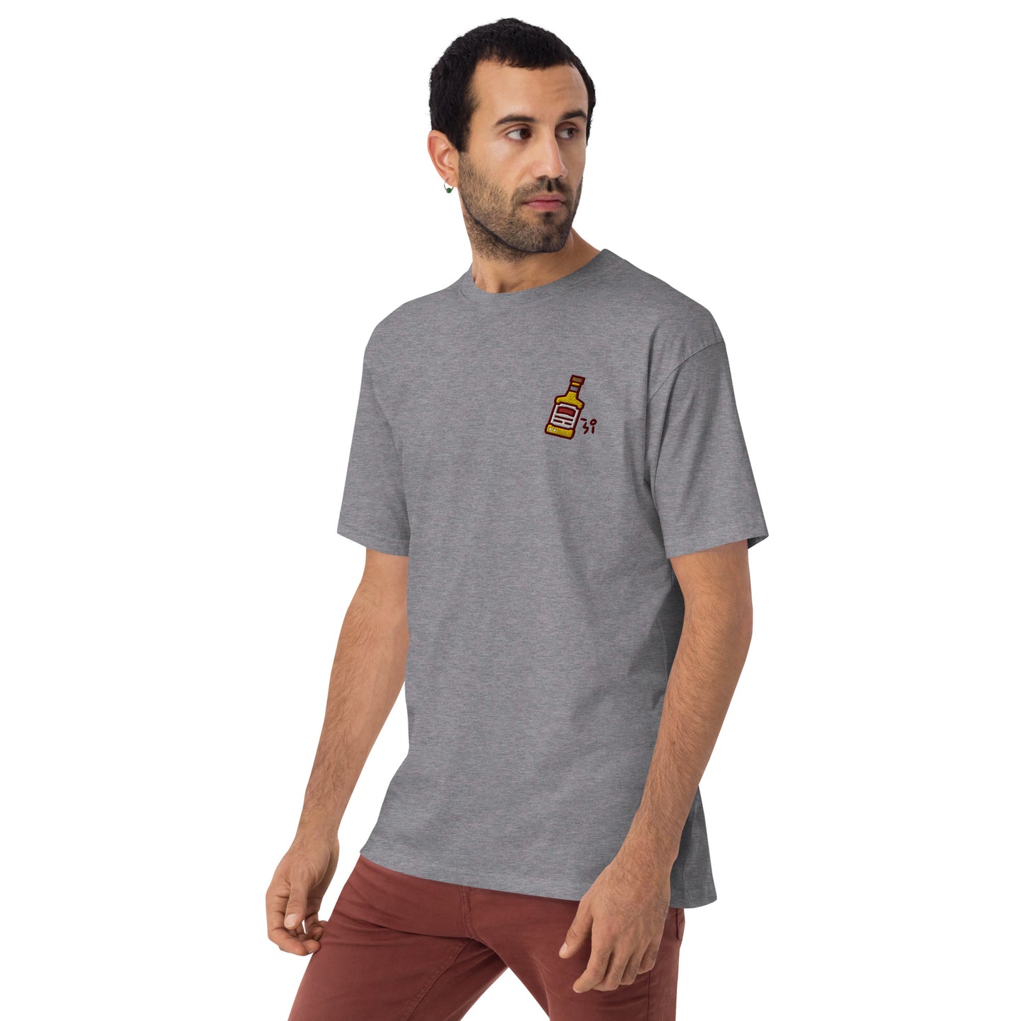 Whiskey Men’s premium heavyweight tee