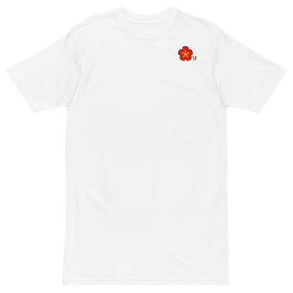 Chinese quince Men’s premium heavyweight tee