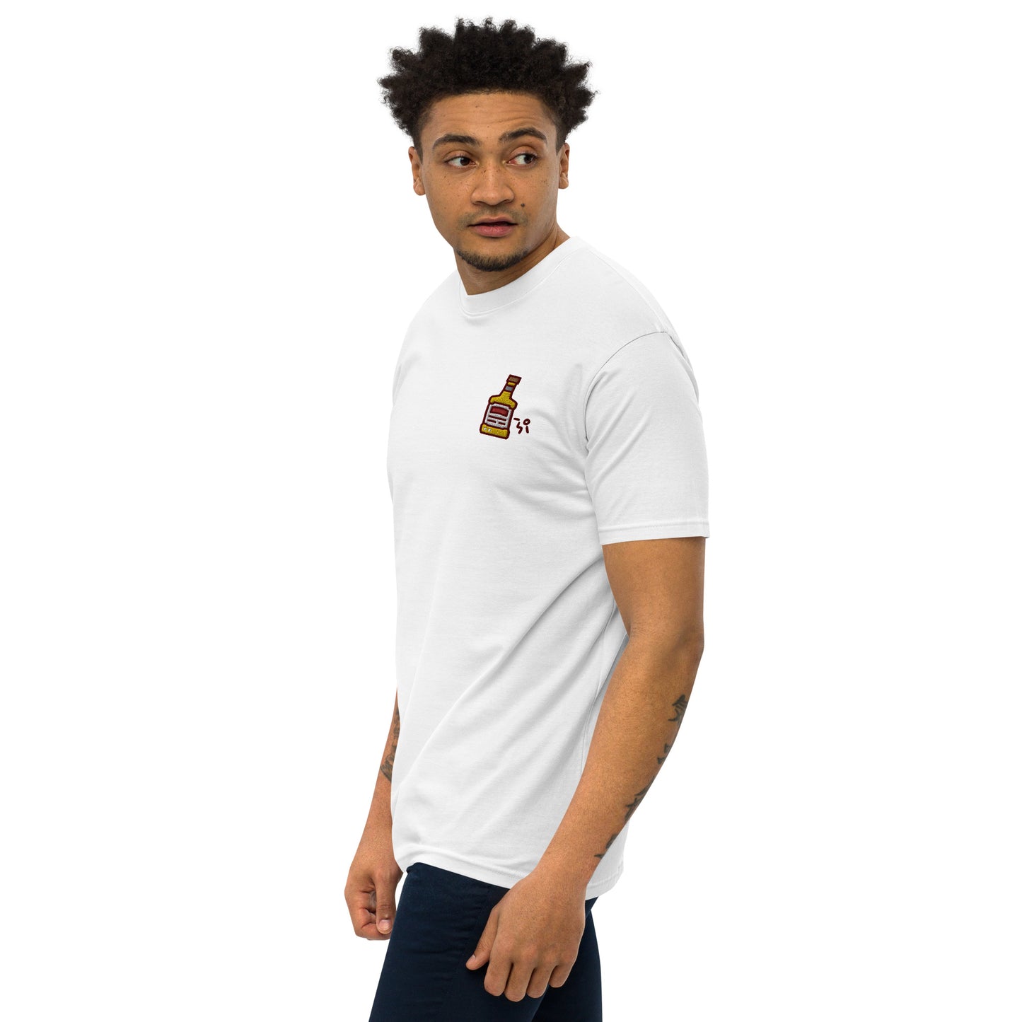 Whiskey Men’s premium heavyweight tee