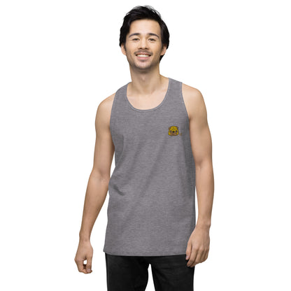 Pug Men’s premium tank top