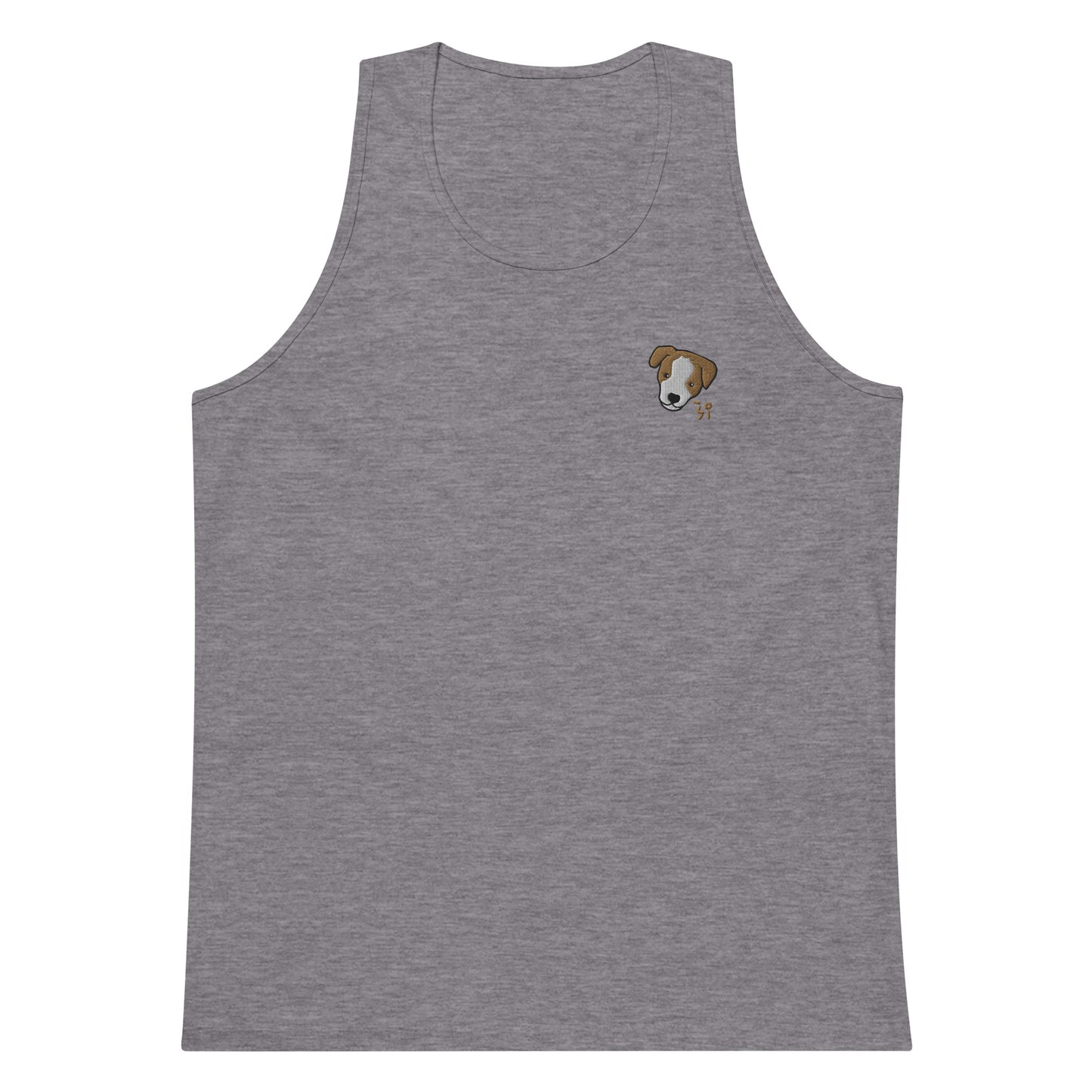 Jack Russell Terrier Men’s premium tank top