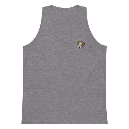 Jack Russell Terrier Men’s premium tank top