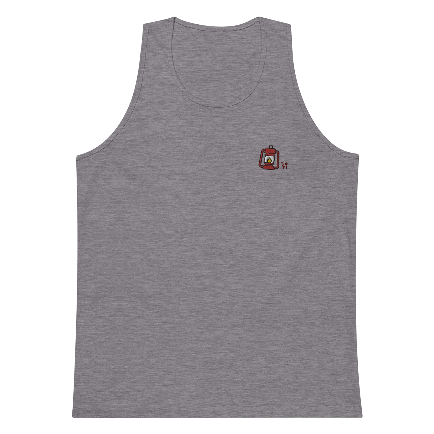 Camp lantern Men’s premium tank top