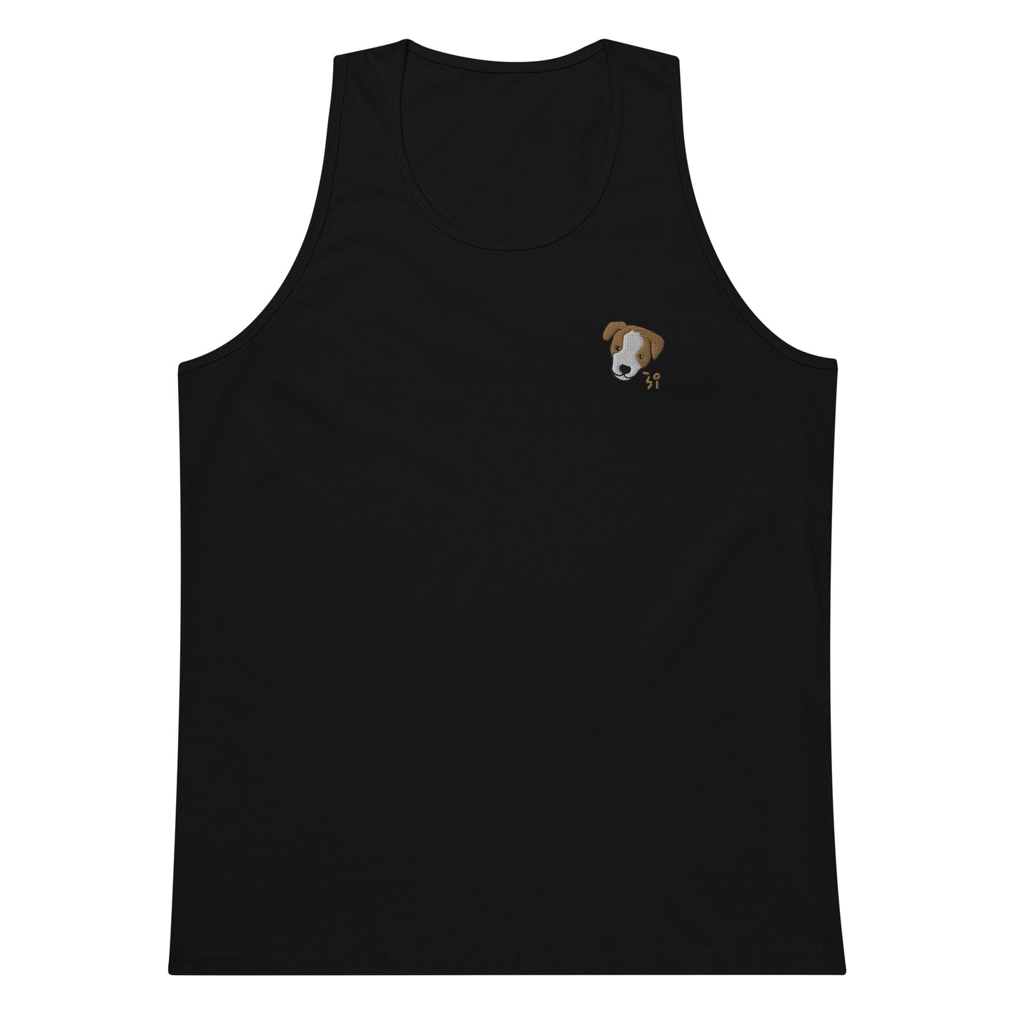 Jack Russell Terrier Men’s premium tank top