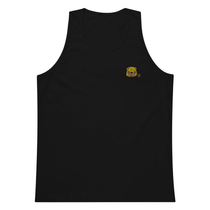 Pug Men’s premium tank top