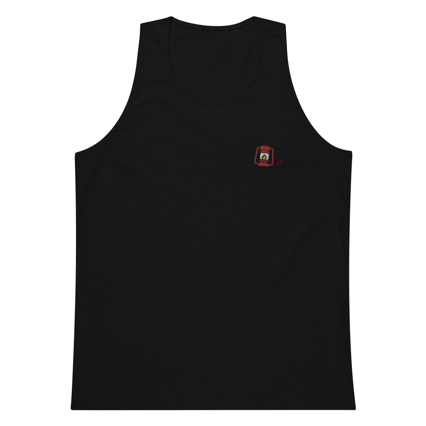 Camp lantern Men’s premium tank top