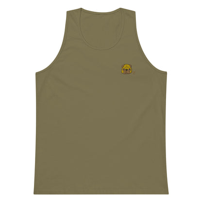 Pug Men’s premium tank top